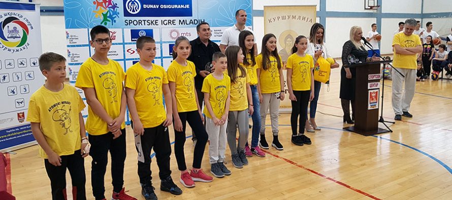 Sportske igre mlaih Srbije: Nagrada “Atomskim mravima” iz Kuršumlije