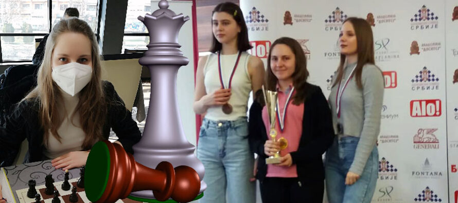  Anđela Dimitrijević šampion Srbije u ubrzanom šahu